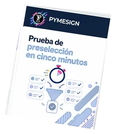 Portada: Prueba de preselección en cinco minutos