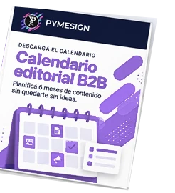 Portada: Calendario editorial B2B