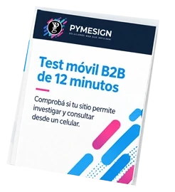 Portada: Test móvil B2B de 12 minutos