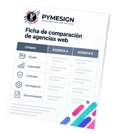 Portada: “Capacidad operativa para comparar agencias web”